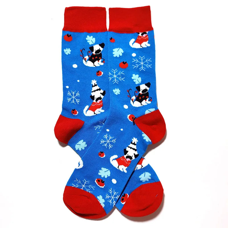 2025 New Men Christmas Socks
