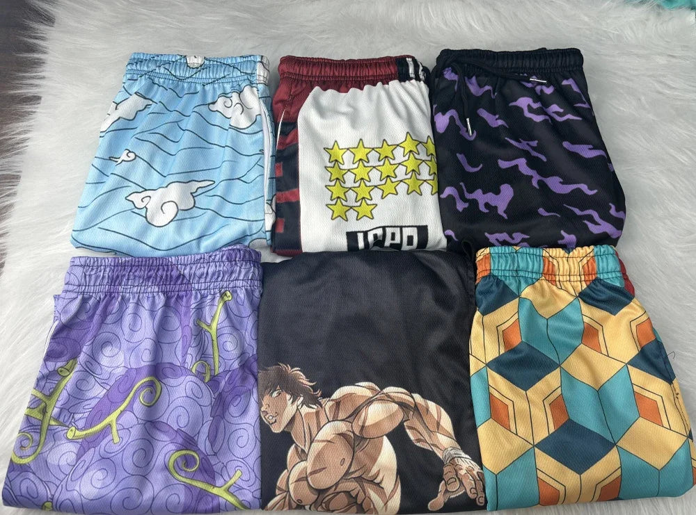Anime Shorts Men Women