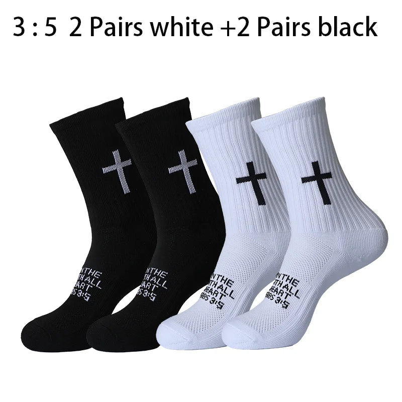 4 Pairs Christian Socks