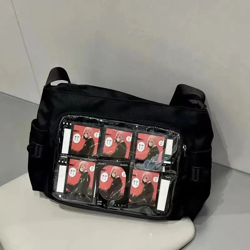 NEW! Japan Style Transparent Postcard Bag