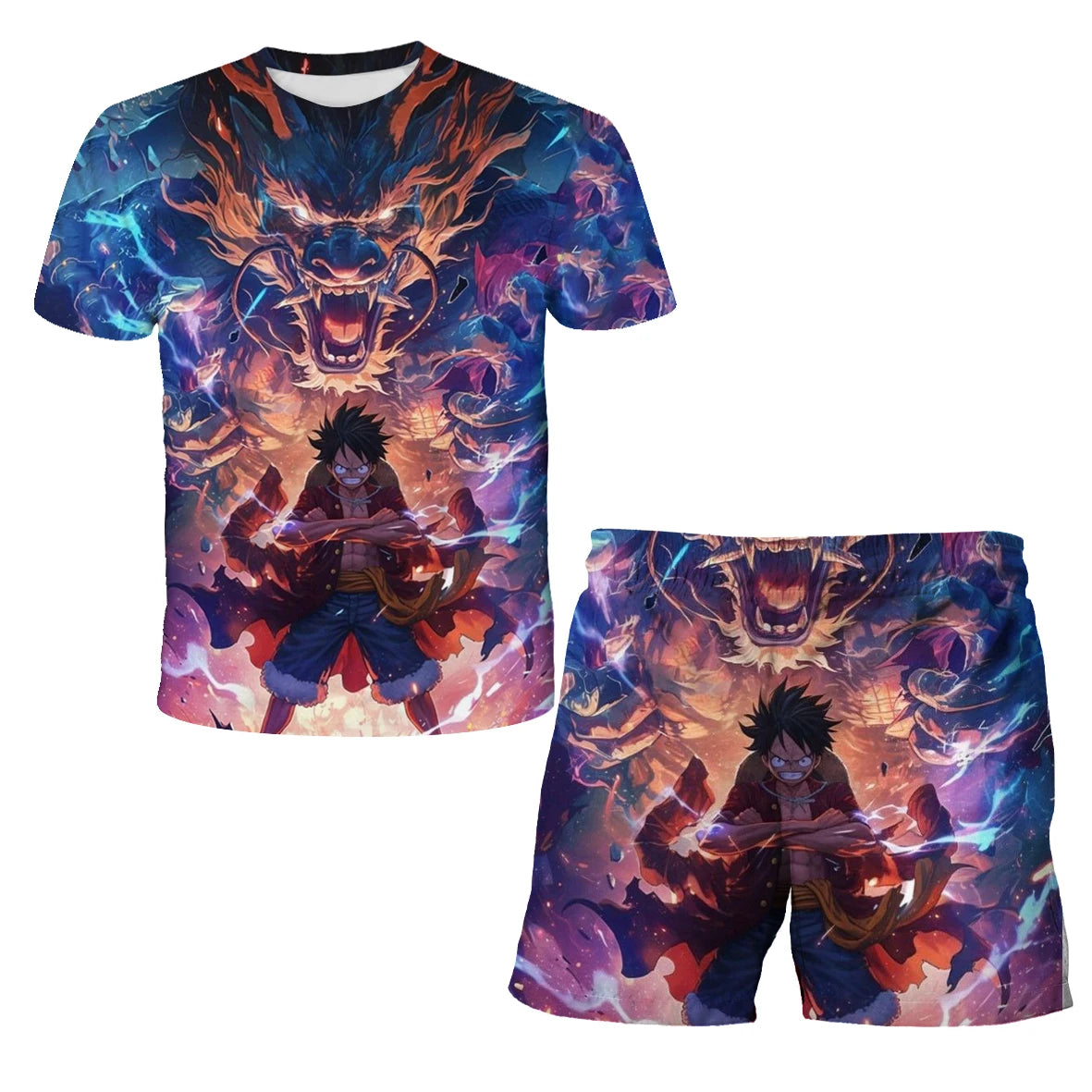 Anime 3D One Piece T-shirt