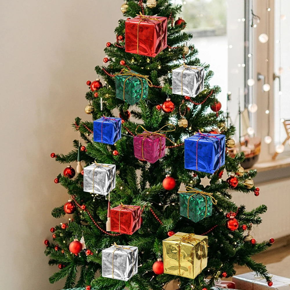 Mini Xmas Ornaments Gifts Boxes