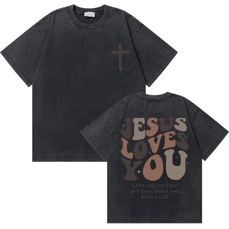 Jesus Good News God Loves You T-shirt