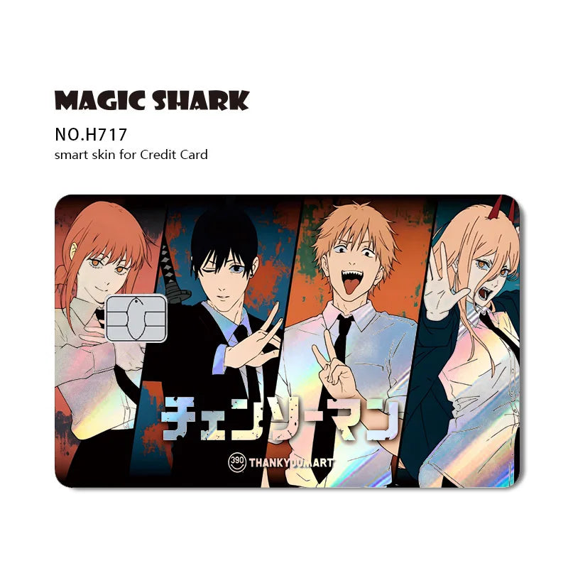 Cool Anime Cover for Credit Cards 😁