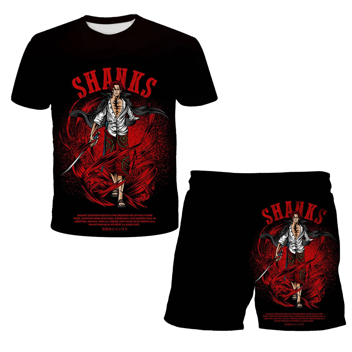 Anime 3D One Piece T-shirt