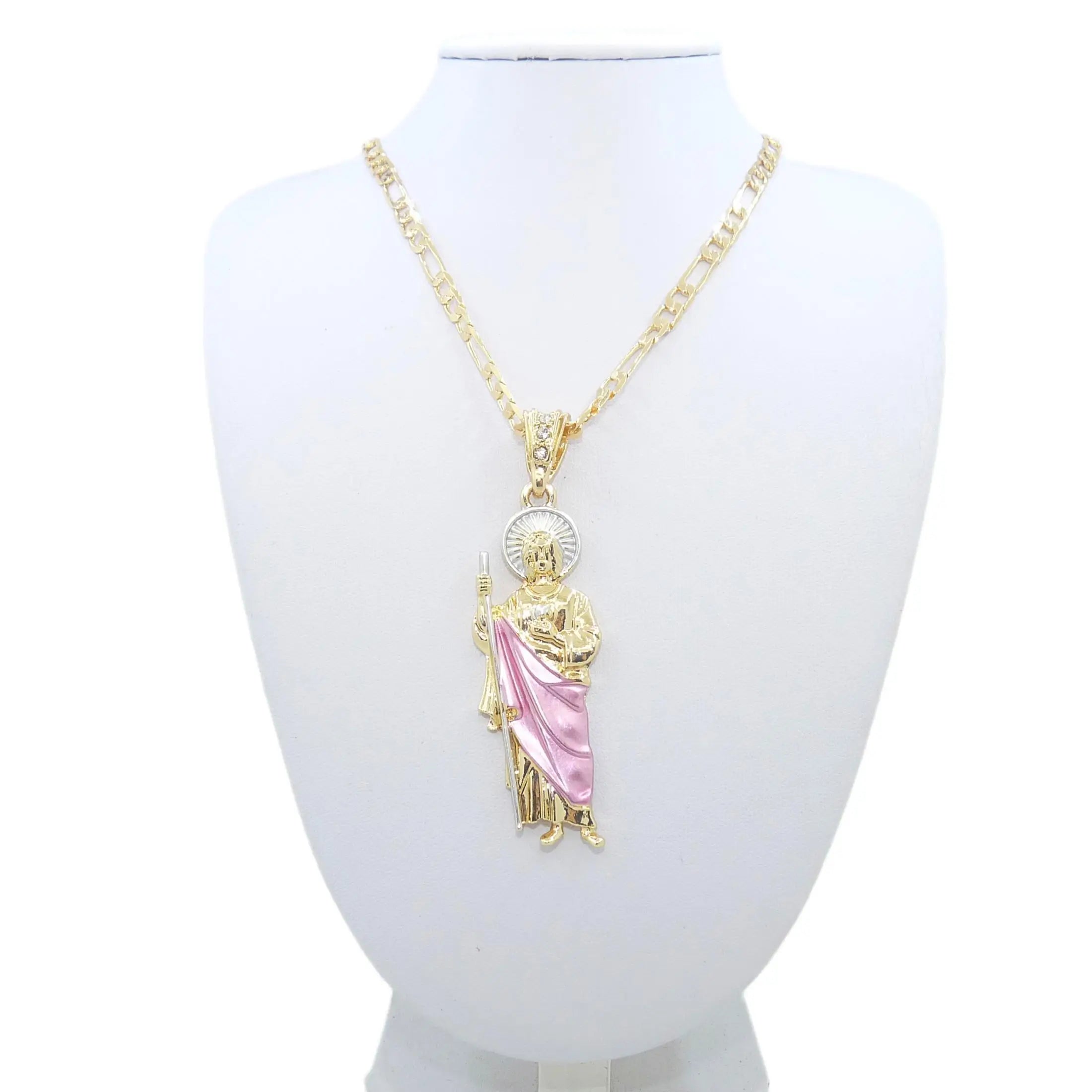 Saint Jude Necklace 14K Gold Plated