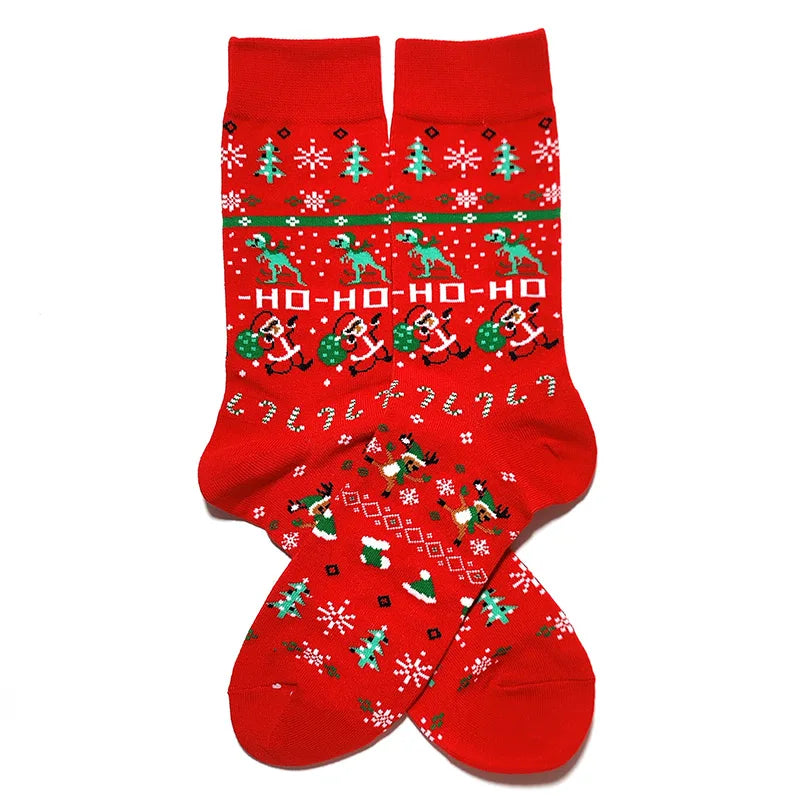 2025 New Men Christmas Socks