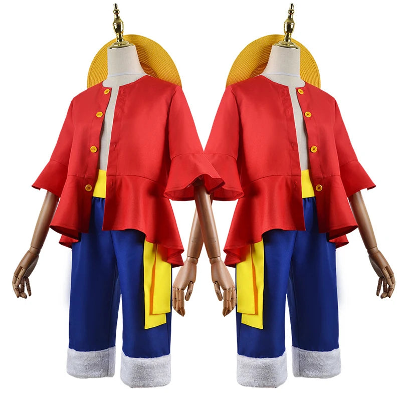 One Piece Pirate Luffy Cosplay Costumes