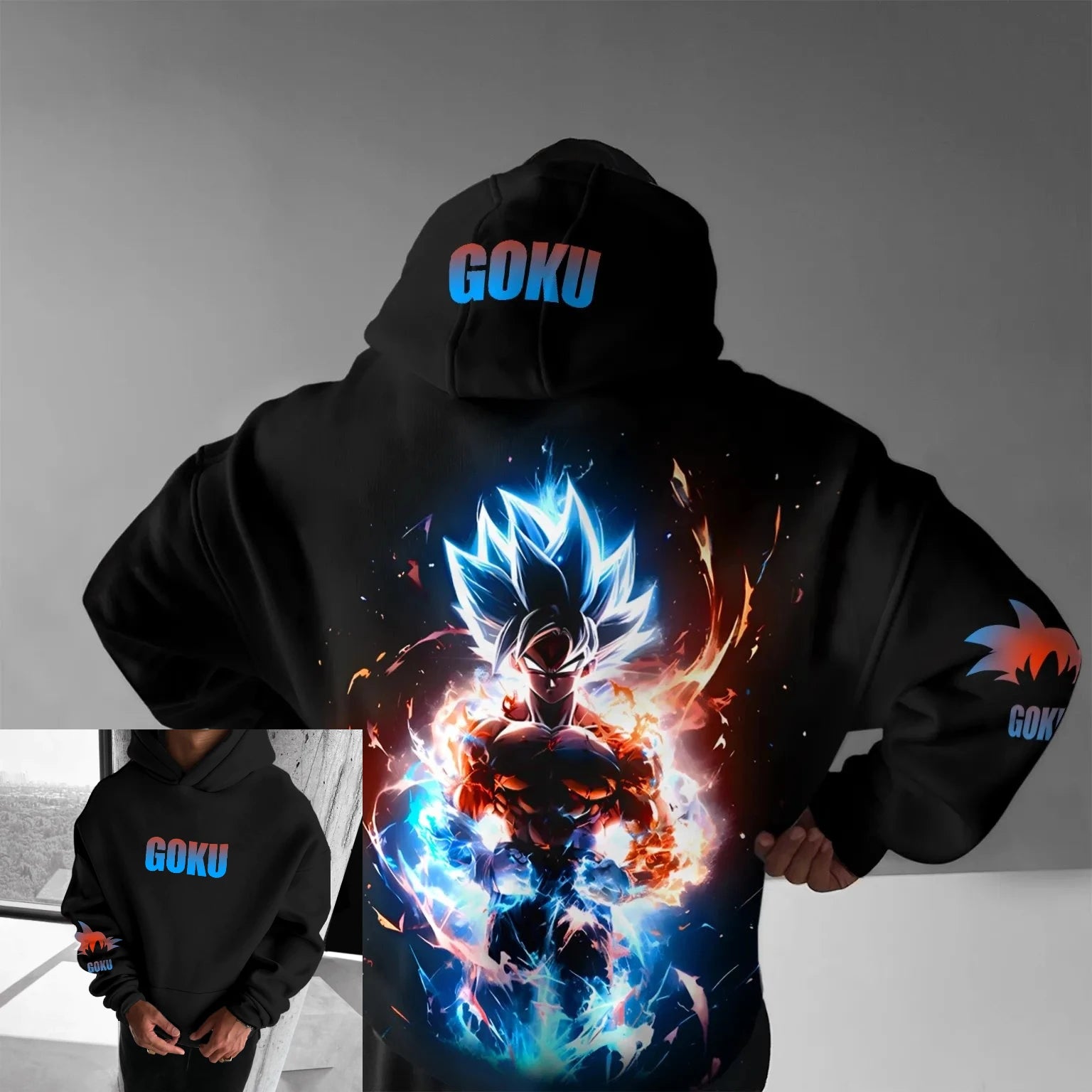Dragon Ball Goku Vegeta Hoodie 👌❤️