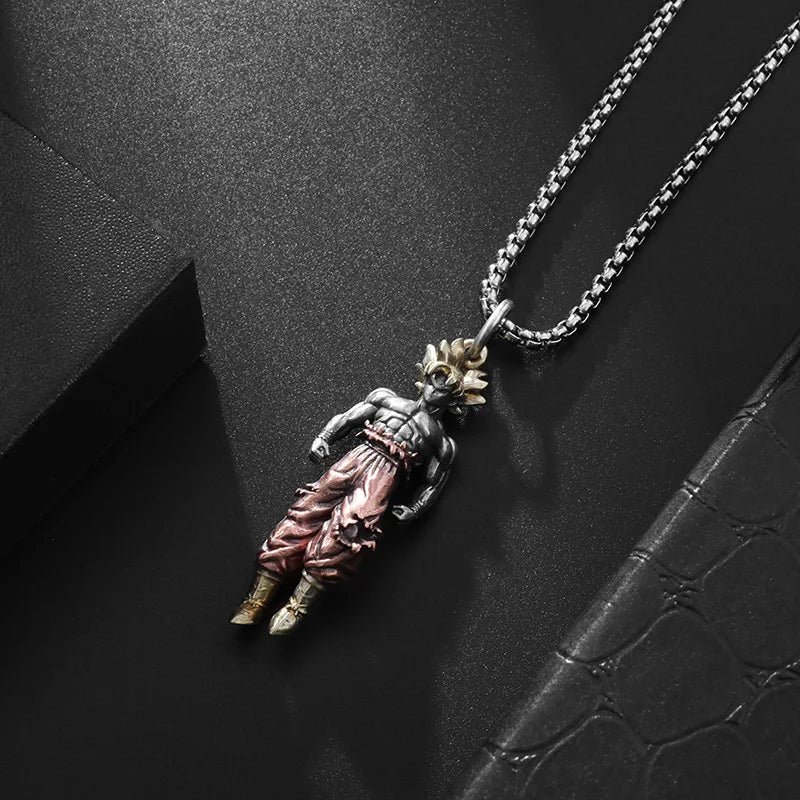 NEW! Dragon Ball Z Super Saiyan Son Goku Necklace <3