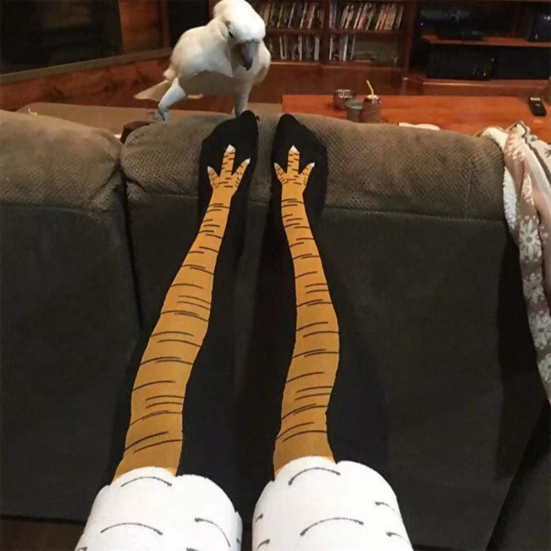 Funny Chicken Socks 😂😂