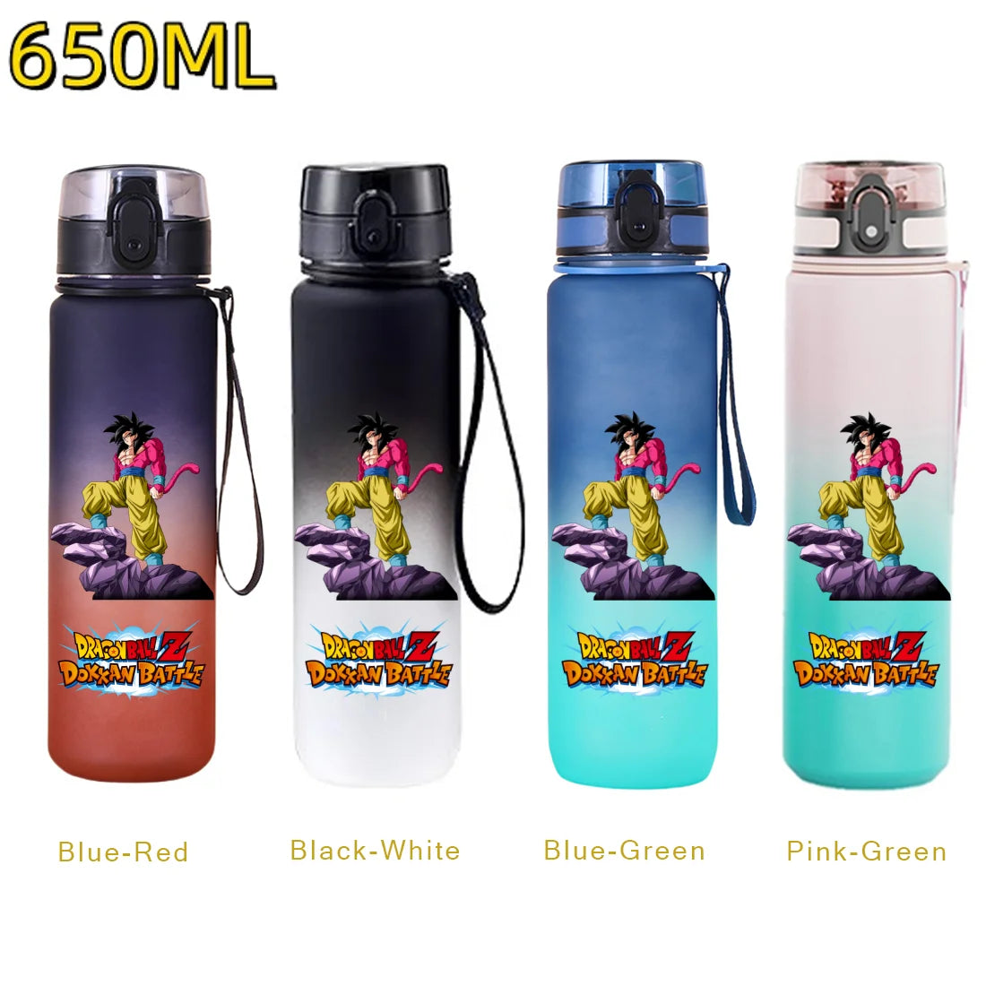 650ML Anime Dragon Ball Son Goku Sports Water Bottle