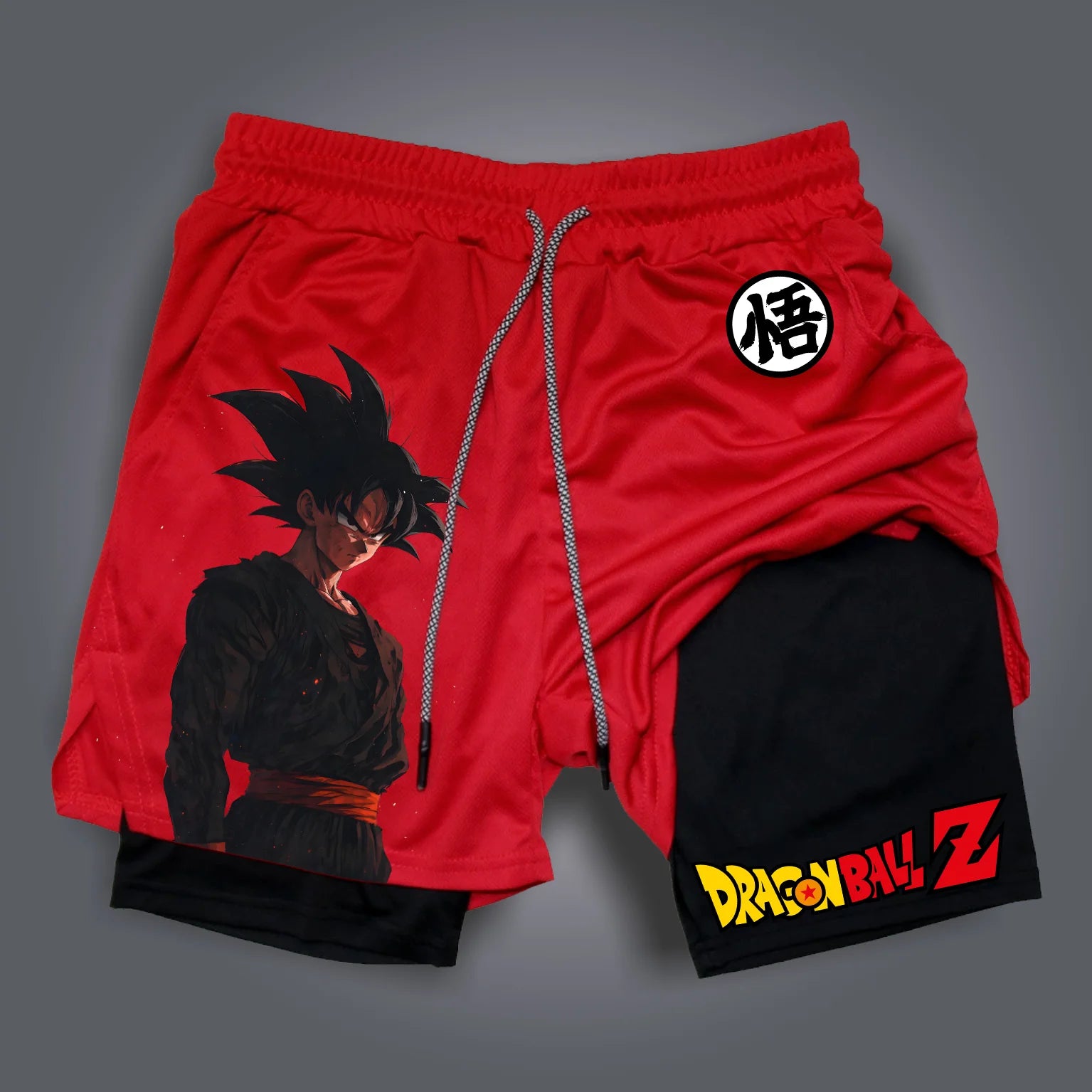 Dragon Ball Anime Printed Sports Shorts
