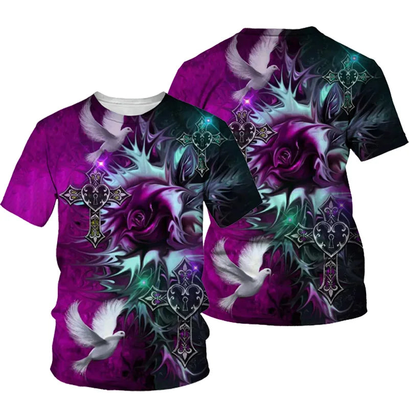 God Bless Vintage Jesus Christ T Shirt