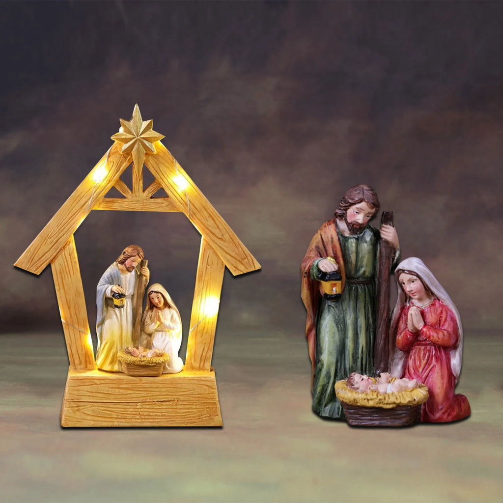 Christmas Nativity Scene Nativity Tabletop Ornament