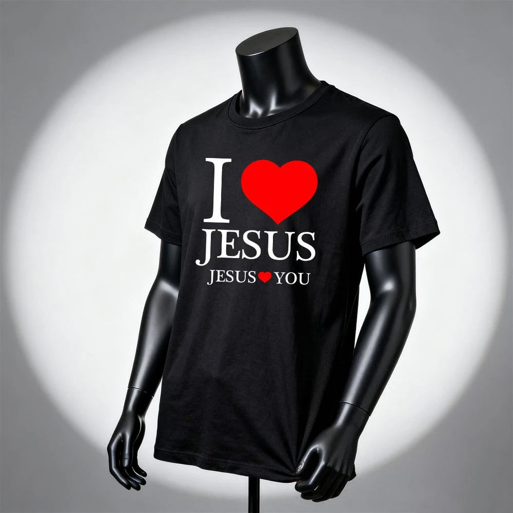 I LOVE JESUS CHRISTIAN T-Shirt