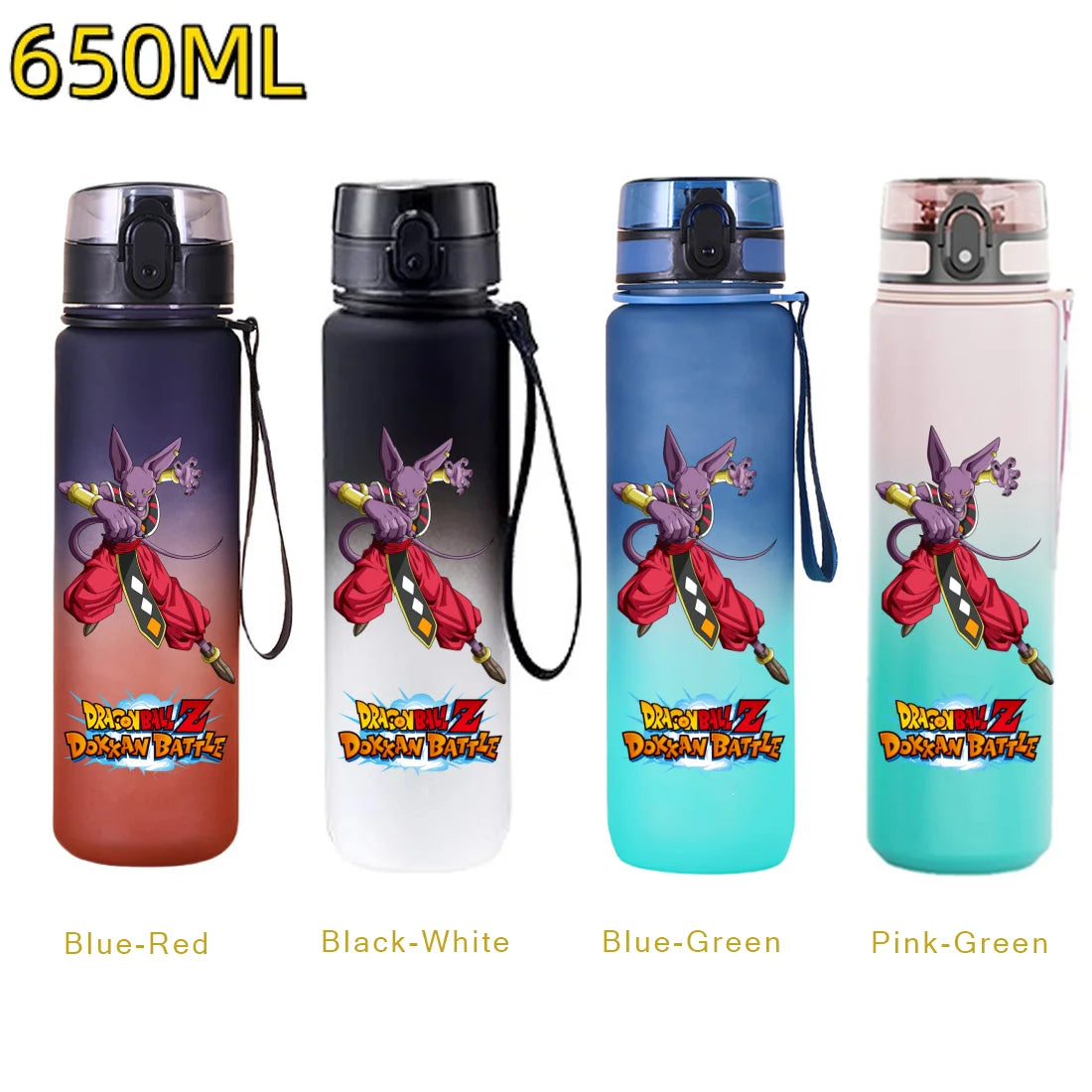 650ML Anime Dragon Ball Son Goku Sports Water Bottle
