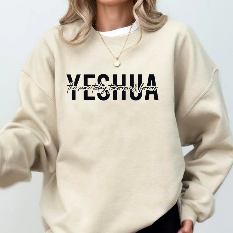 Yeshua Christian Sweatshirt Women Pullover
