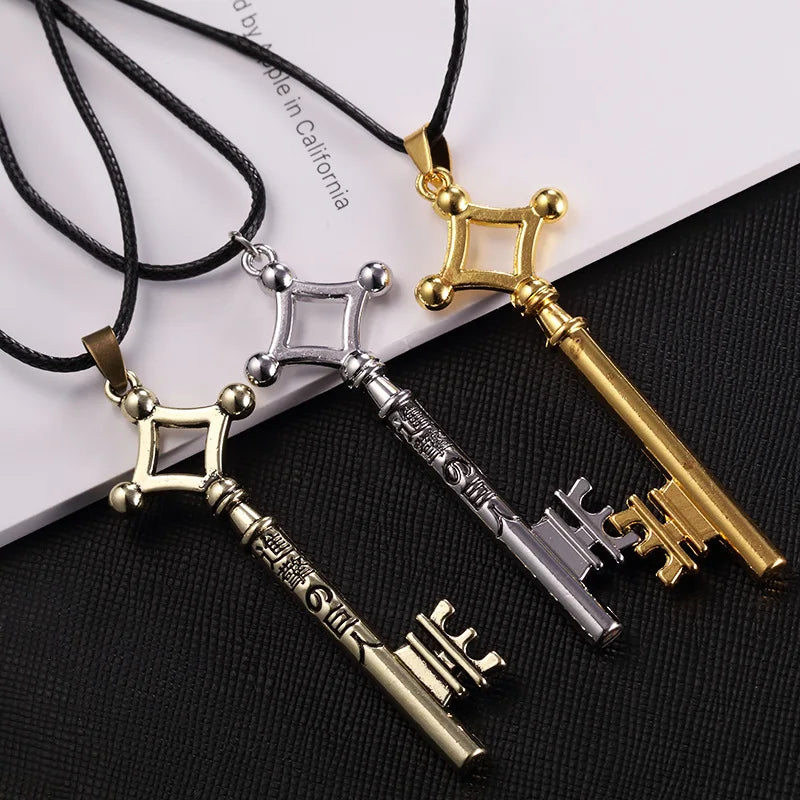 Attack On Titan Necklace Key HOT SALE!