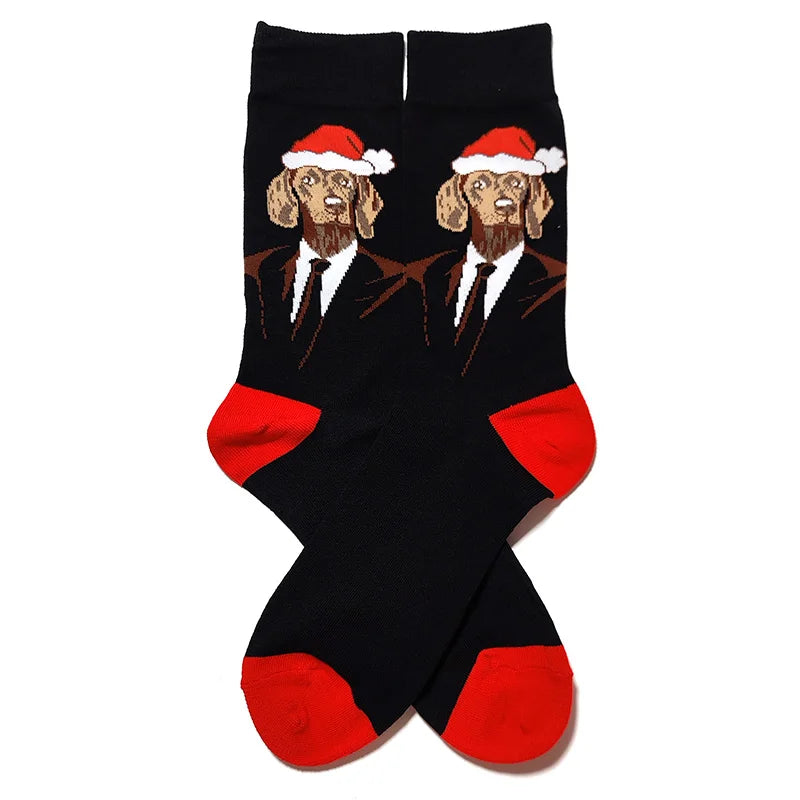 2025 New Men Christmas Socks