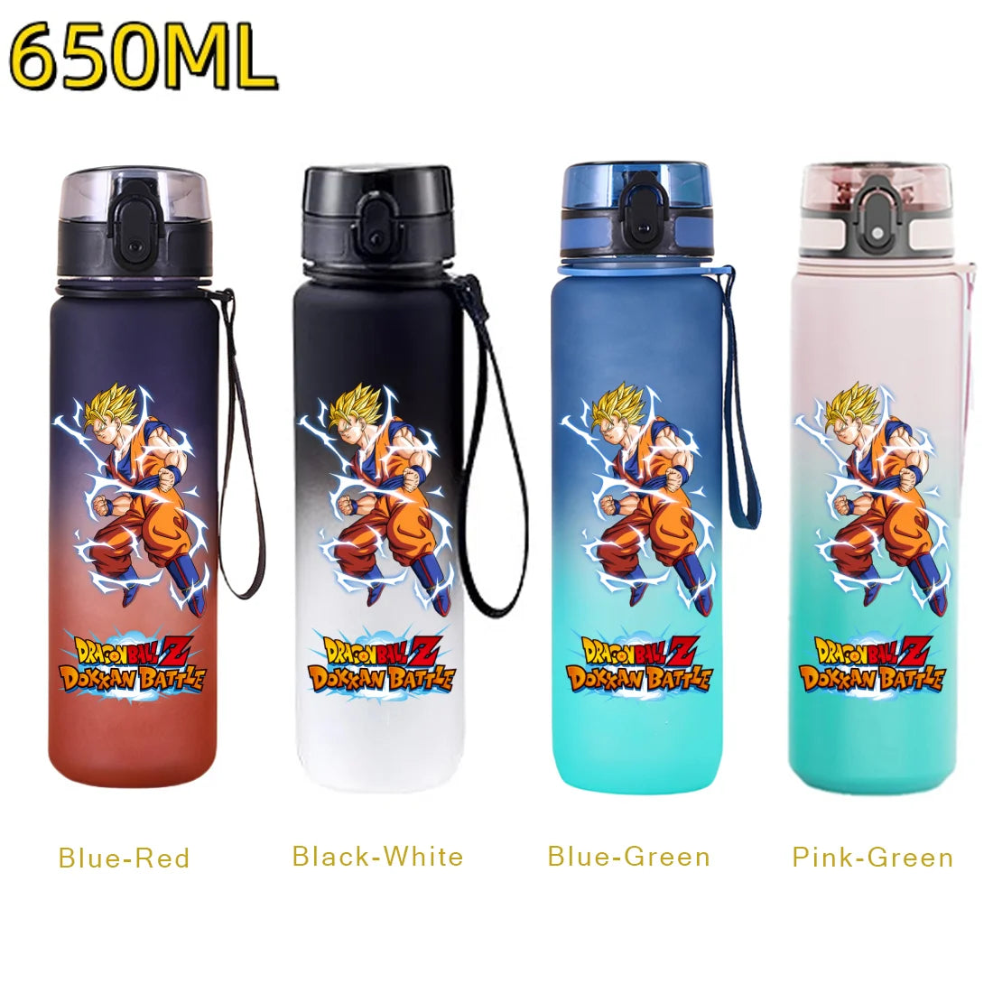 650ML Anime Dragon Ball Son Goku Sports Water Bottle