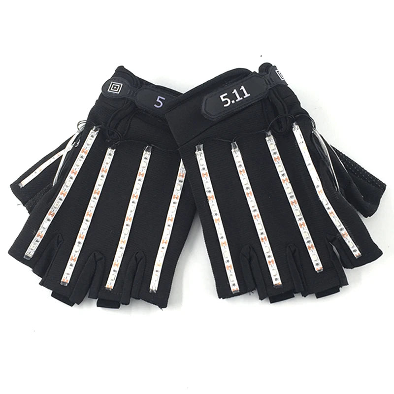 LED Neon Glowing Gloves