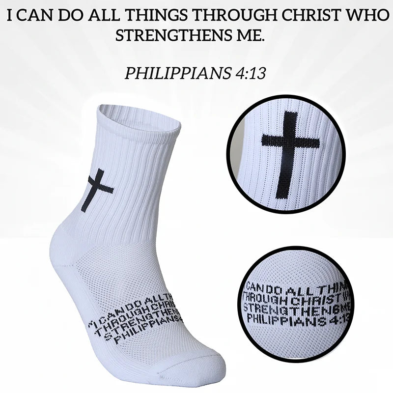 4 Pairs Christian Socks