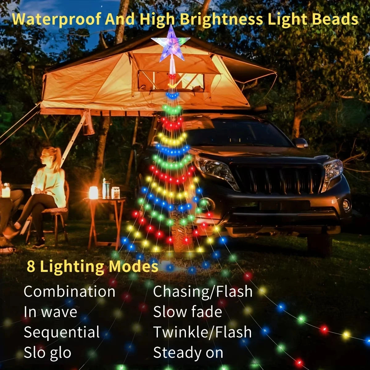 LED Outdoor Christmas Tree Decorations Lights