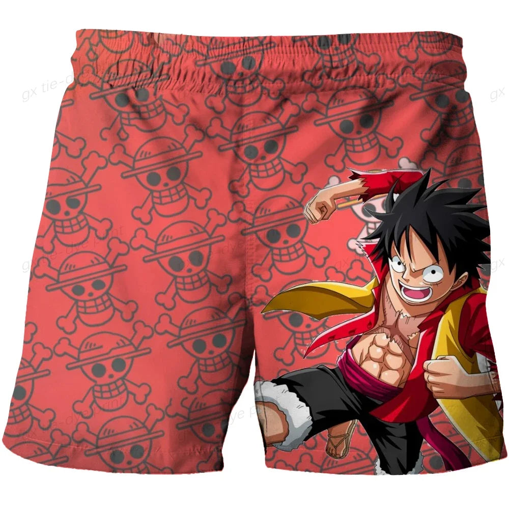 One Piece Harajuku Style Shorts