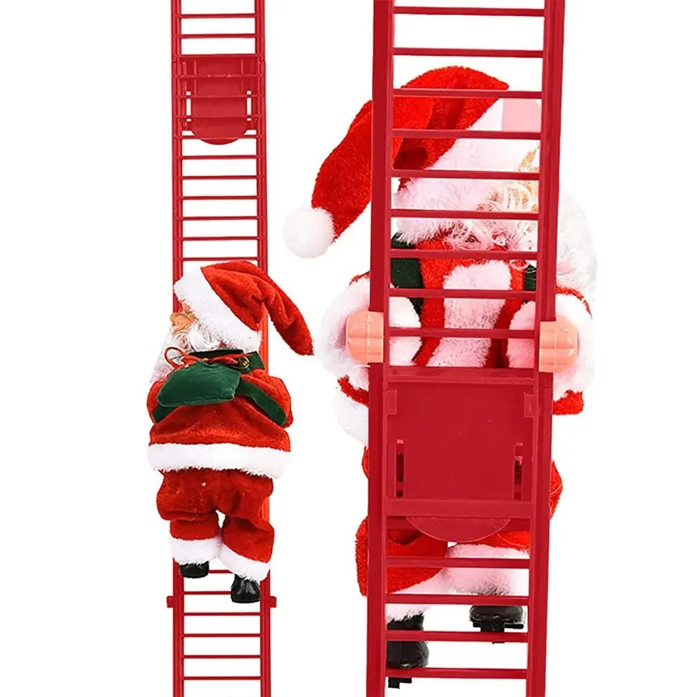 Electric Climbing Ladder Santa Claus Music