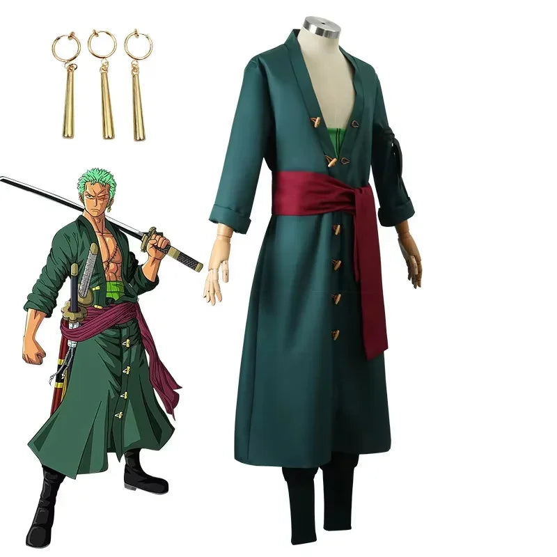 One piece Roronoa Zoro Cosplay Costume