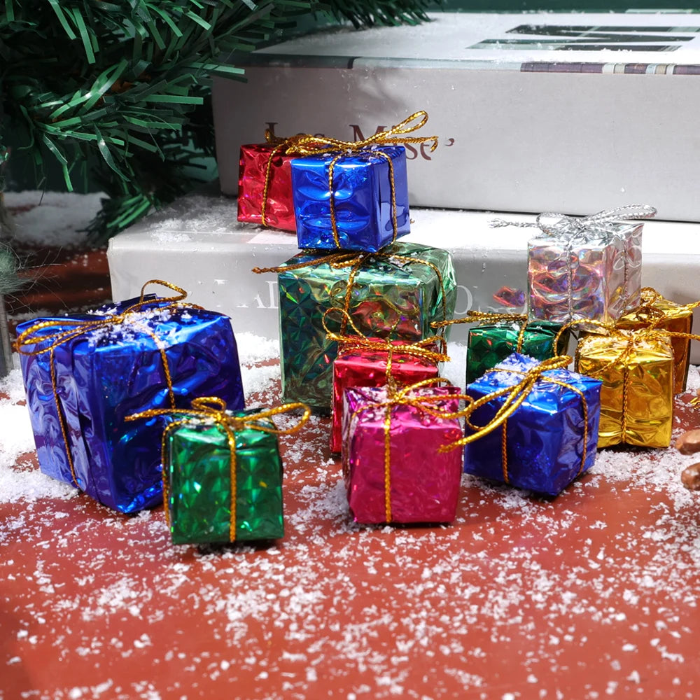 Mini Xmas Ornaments Gifts Boxes