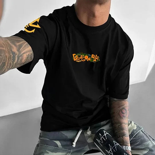 Dragon Ball Super Official Merch 2025 - Oversized Y2K Anime T-Shirt Pure Cotton Comfort