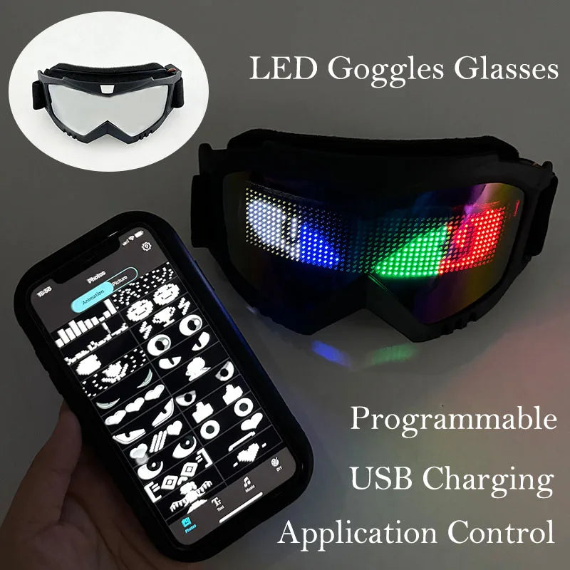 LED Neon Glowing Gloves