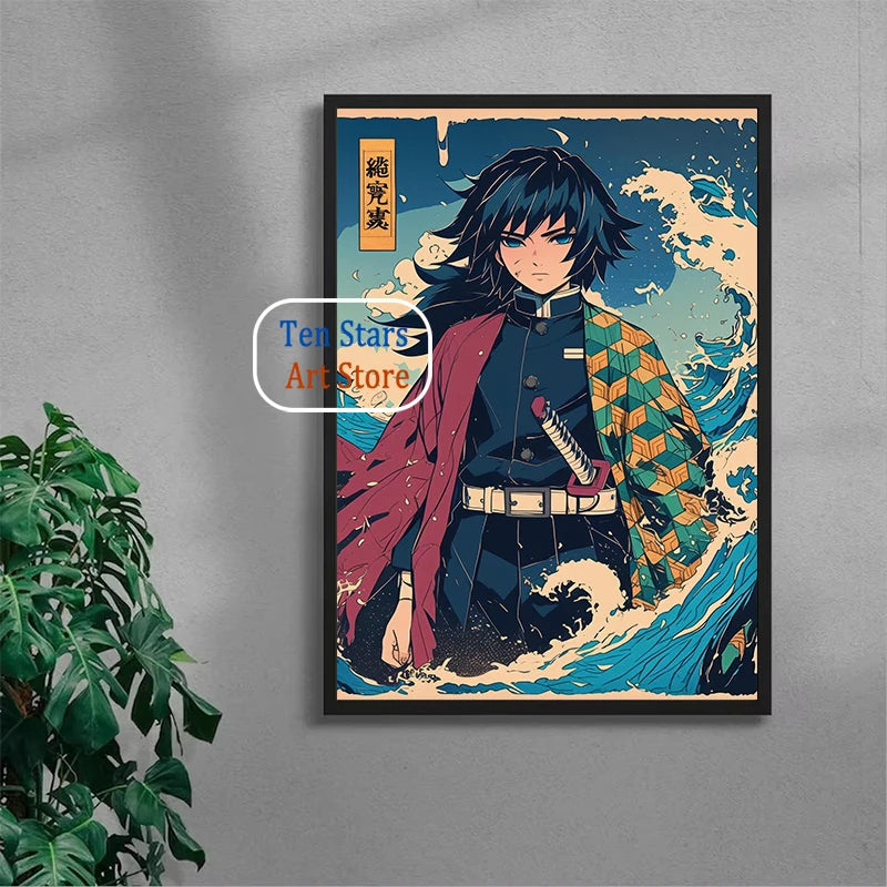 Demon Slayer Poster/Wall Pictures Home Room Decor