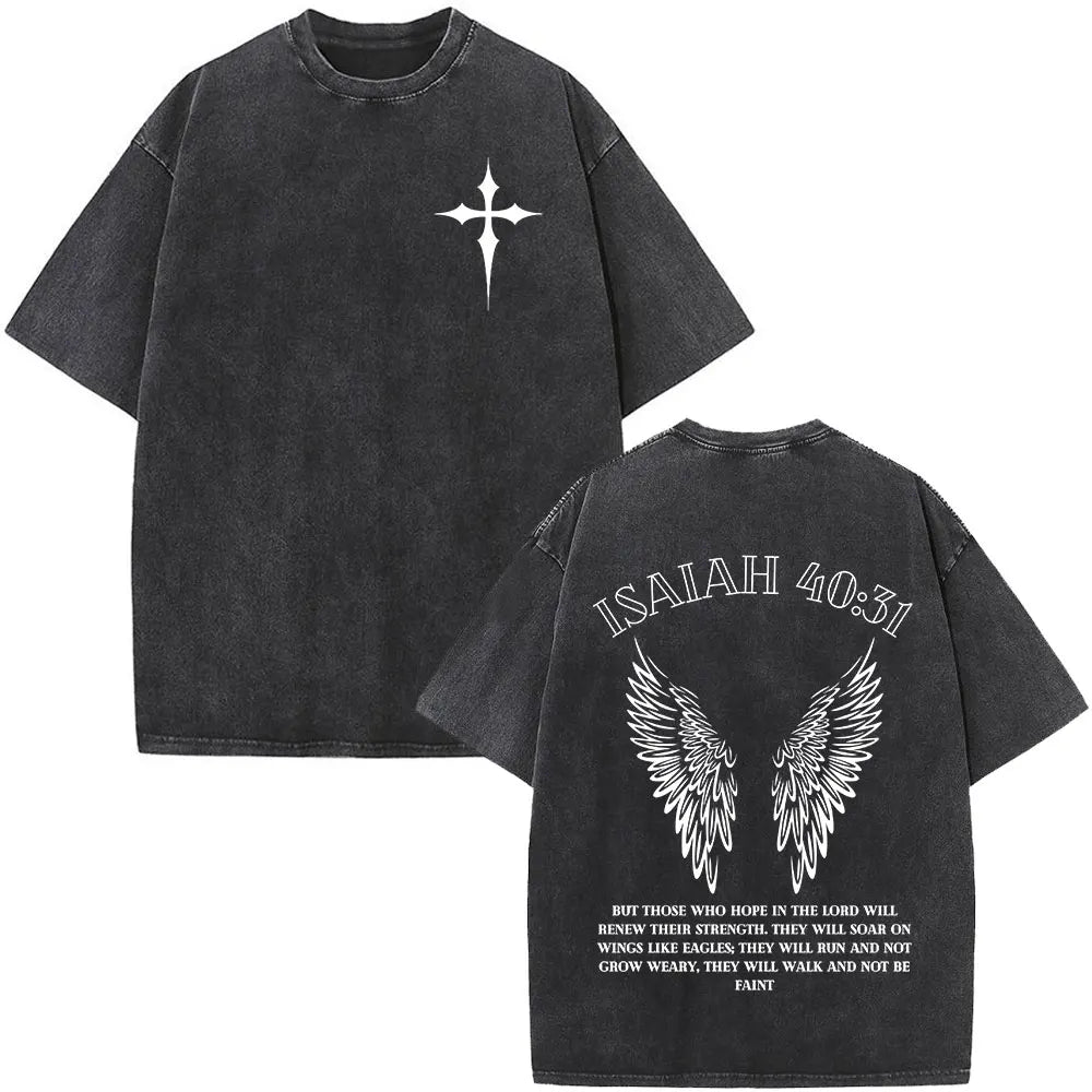 Bible Verse Washed T-shirts