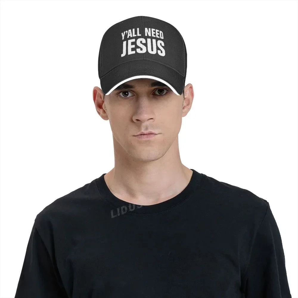 Y'all Need Jesus Baseball Cap ❤️