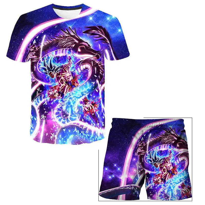 Anime Dragon Ball Z Boy 3D T-shirt