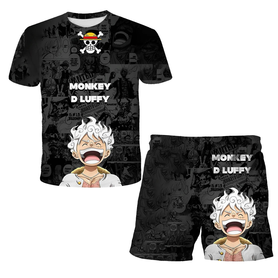 Anime 3D One Piece T-shirt