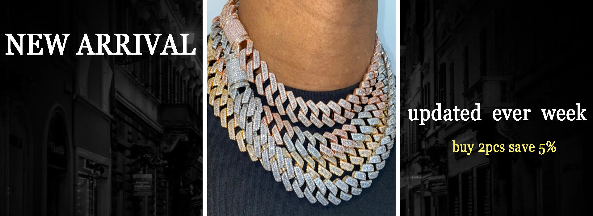 Aokaishen Iced Out Jesus Necklace