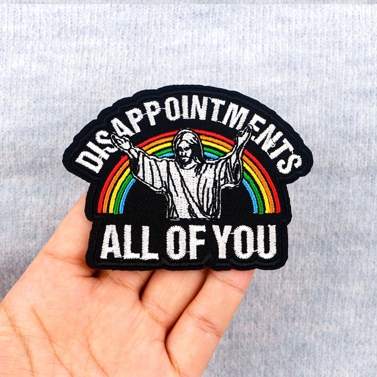 Jesus Funny Sayings Embroidered Patches