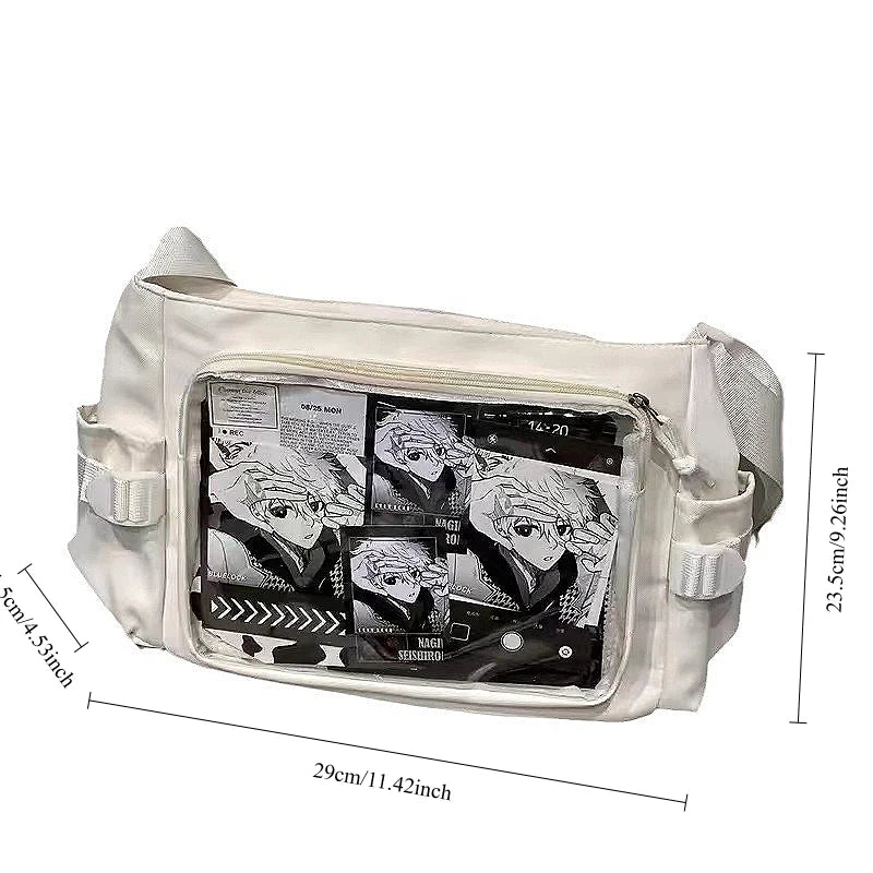 NEW! Japan Style Transparent Postcard Bag