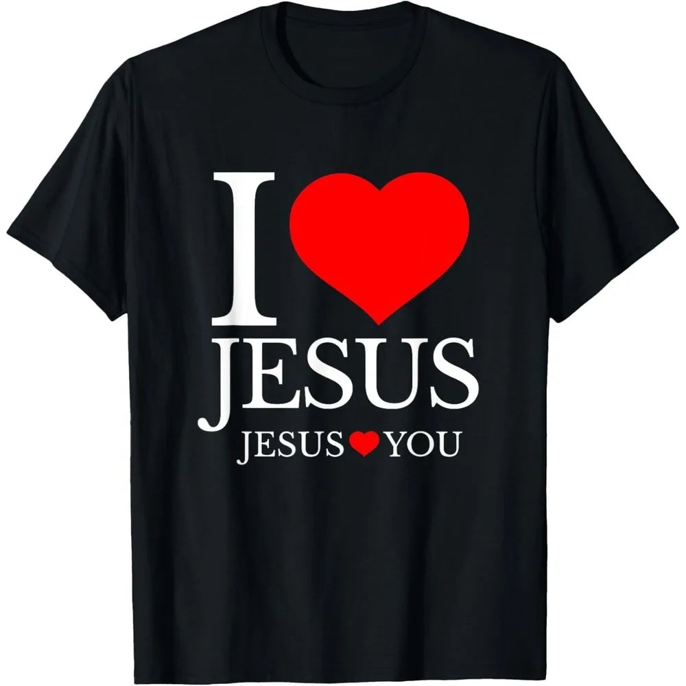 I LOVE JESUS CHRISTIAN T-Shirt