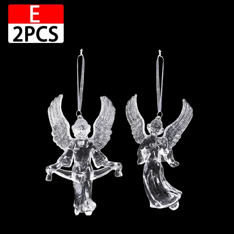 Crystal Christmas Tree Ornaments Snowflake