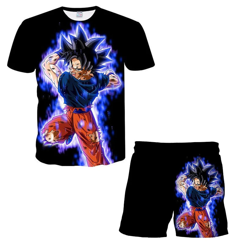 Anime Dragon Ball Z Boy 3D T-shirt