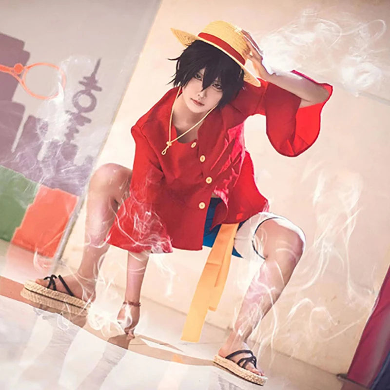 One Piece Pirate Luffy Cosplay Costumes