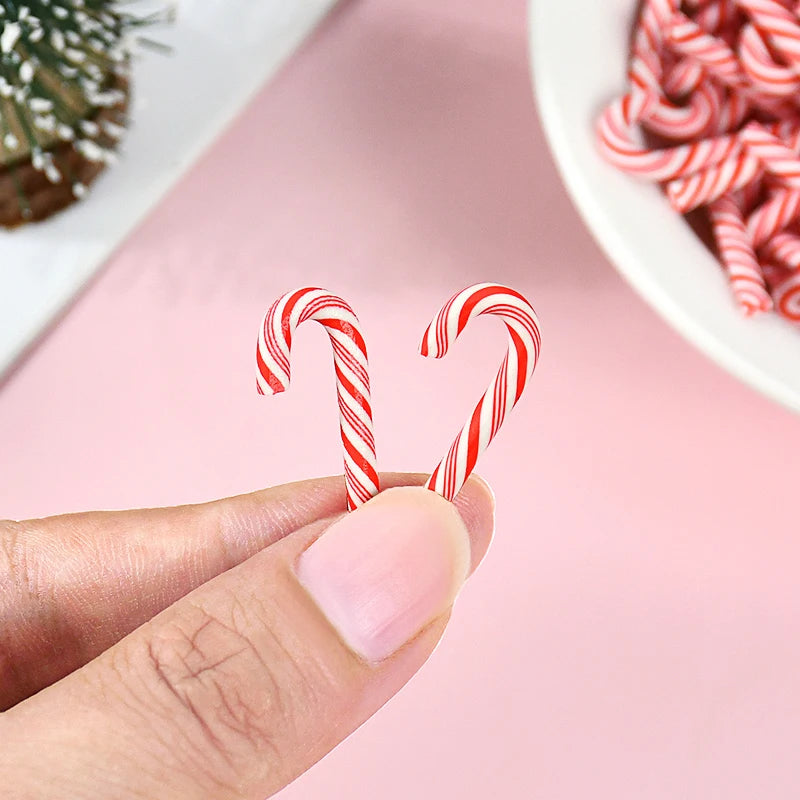 Mini Candy Cane Christmas Decoration