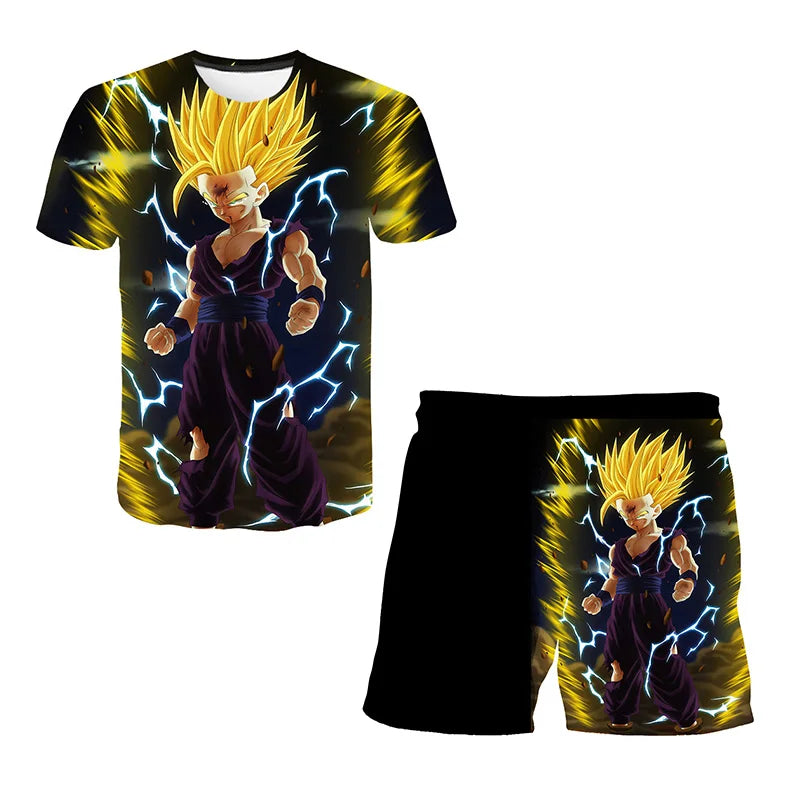 Anime Dragon Ball Z Boy 3D T-shirt