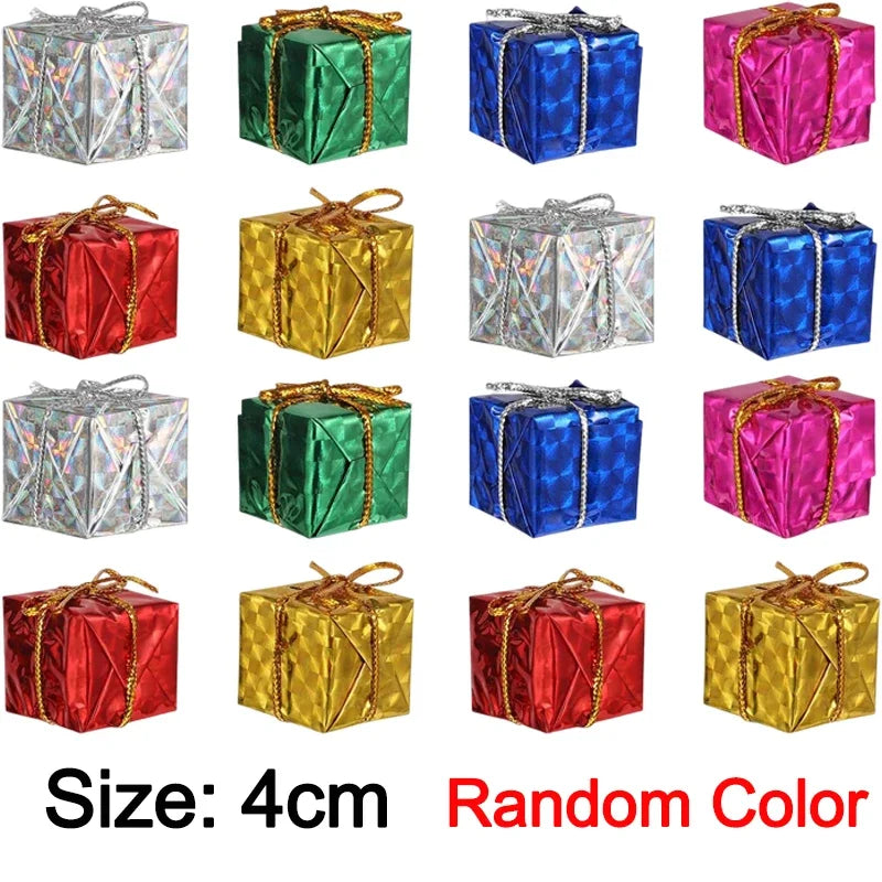 Mini Xmas Ornaments Gifts Boxes