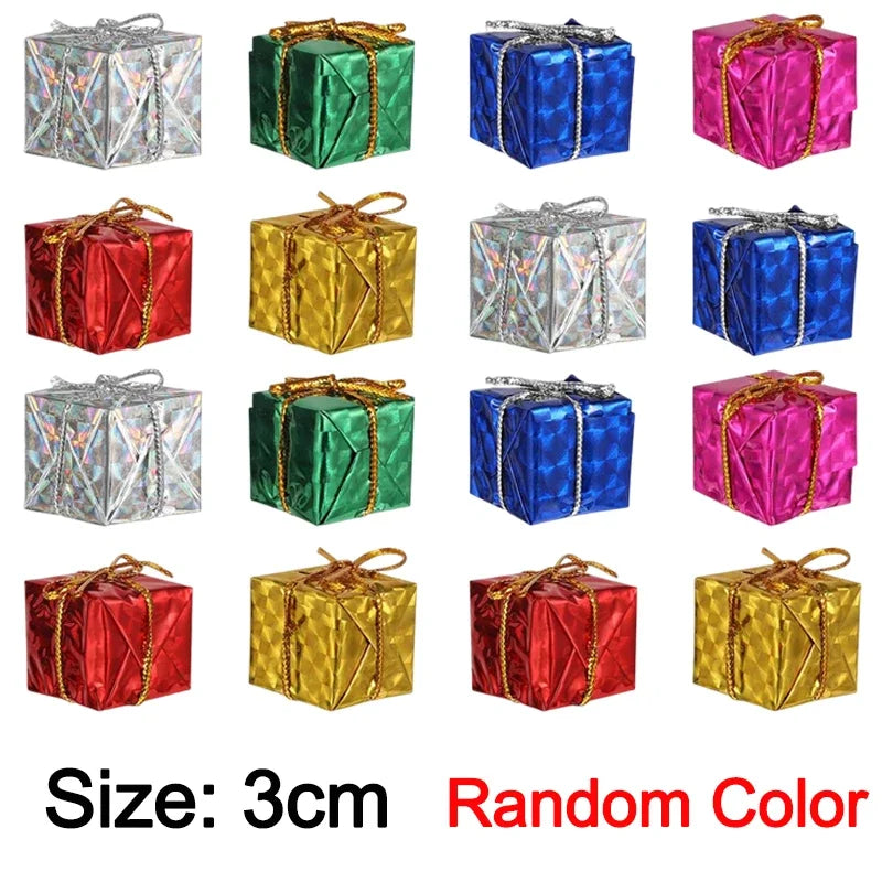 Mini Xmas Ornaments Gifts Boxes